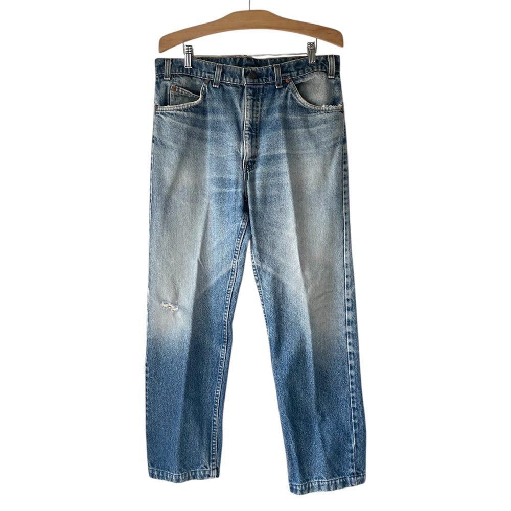70s Vintage Levi’s 505 Orange Tab Jeans W35 L30